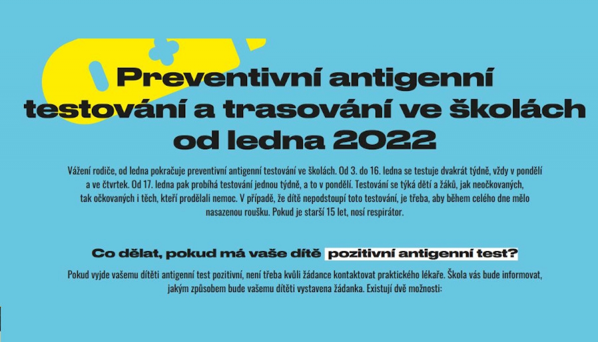 Preventivní testování žáků