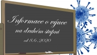 Informace o zahájení výuky 2. st