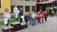 Vyhodnocení přespolního běhu - Reportážní fotografir